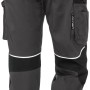 Kübler Pulse Action Bundhose in Anthrazit/Schwarz, robuste Arbeitskleidung mit vielen Taschen.