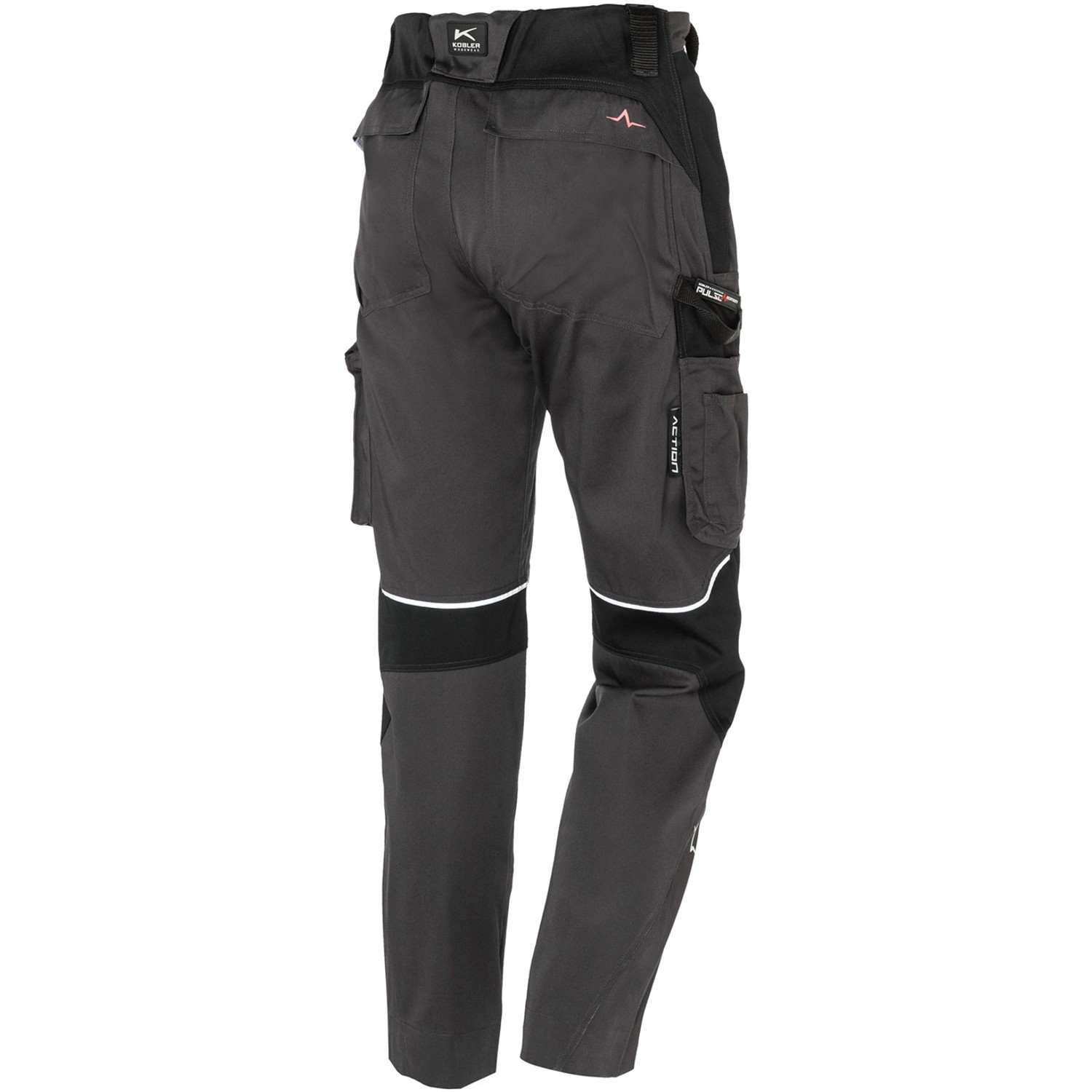 KÜBLER Pulse Damen Arbeitshose Mit Stretch - Professionelle Workwear Für Handwerk & Industrie Mit 10 Taschen
