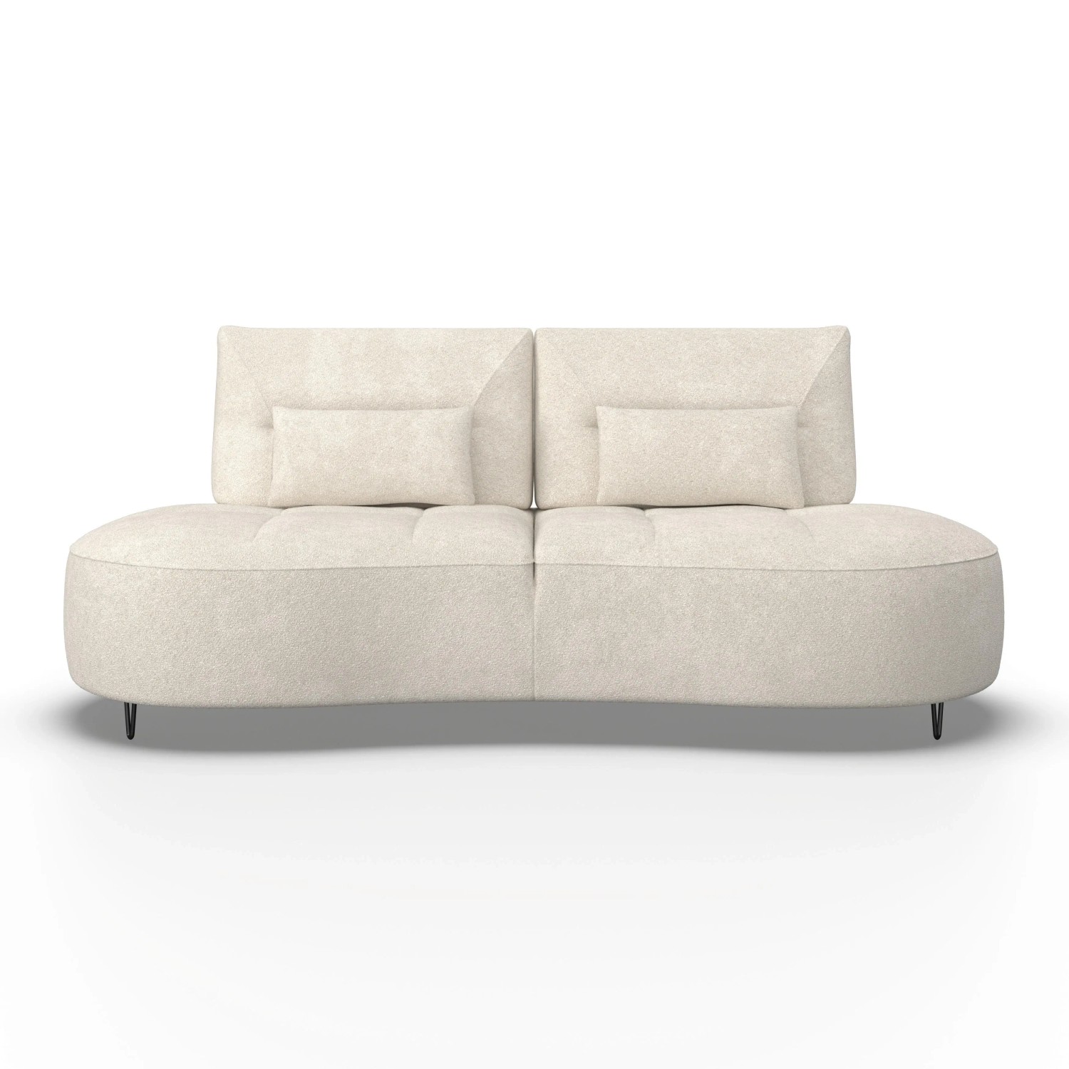 Bessagi Home Sofa Benny Beige Bouclé