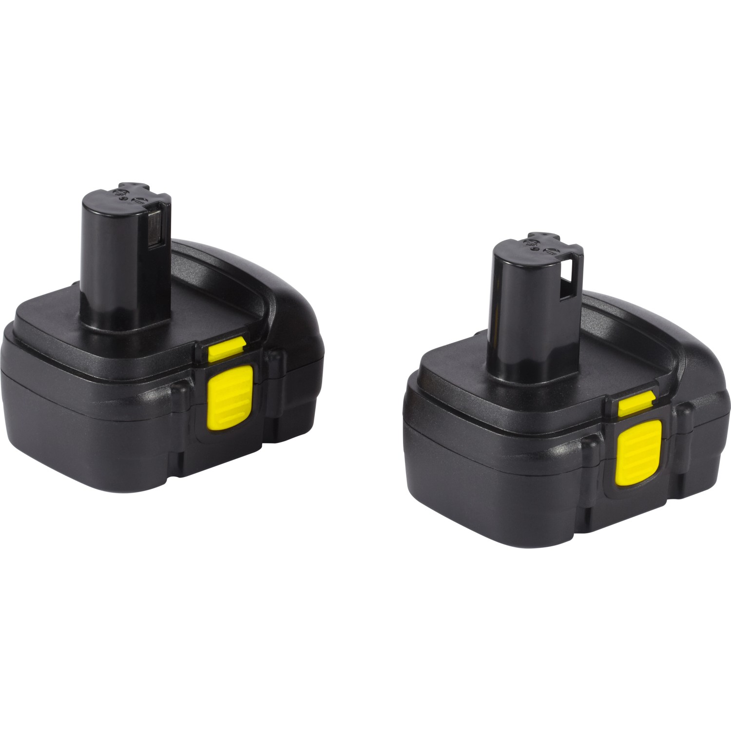Zwei CMI Akkus für Akkuschrauber C-ABS-12 NC Solo, 12V, schwarz.
