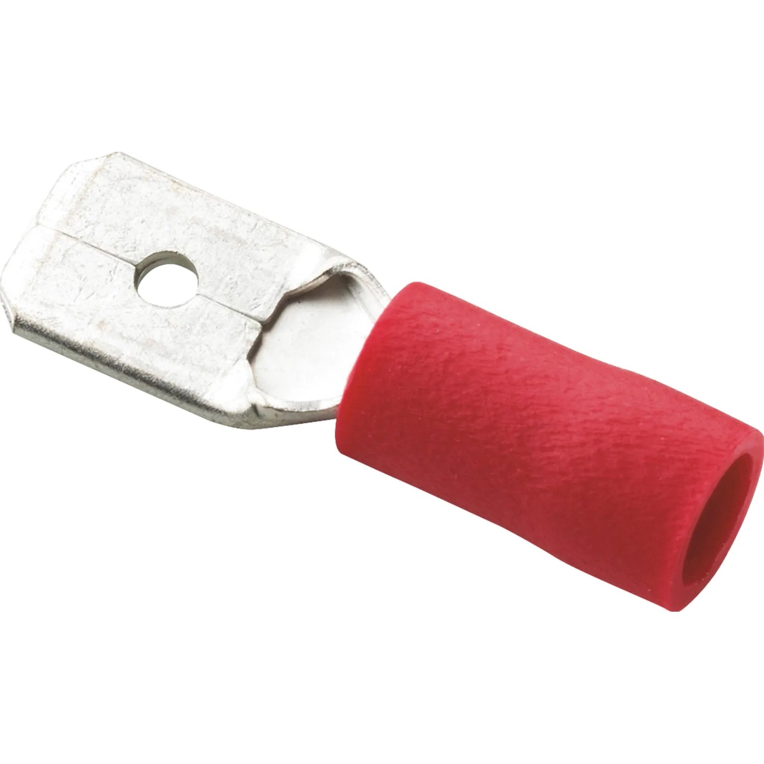 Rote Flachsteckhülse für Kabel von 0,5-1,5 mm², Autoelektrik.