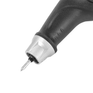 STAHLWERK Graviermaschine GM-3600 ST, Detailaufnahme der Gravierspitze.