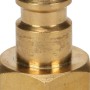 Einhell Gewindestecknippel R 3/8 Innengewinde aus Metall für Kompressoren.