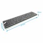 AIR2GO Aktivkohlefilter für Miele Dunstabzugshaube, Filter mit den Maßen 477x115x30 mm.