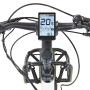 Detailaufnahme: Lenker mit Display und Frontgepäckträger des Prophete Urbanicer 3.0 E-Bikes.
