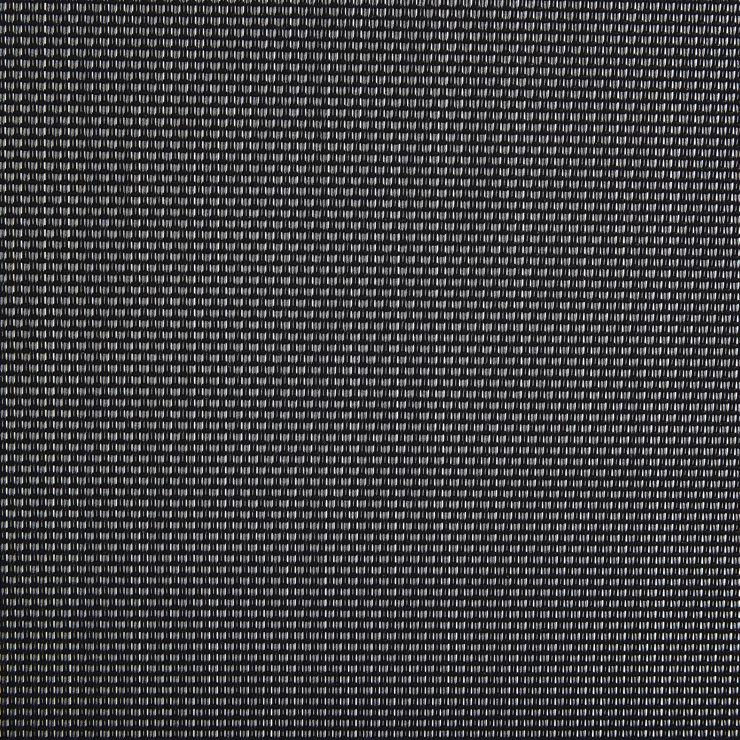 Detailaufnahme der Textiloberfläche der schwarzen Beliani Gartenliege 65x198x107.