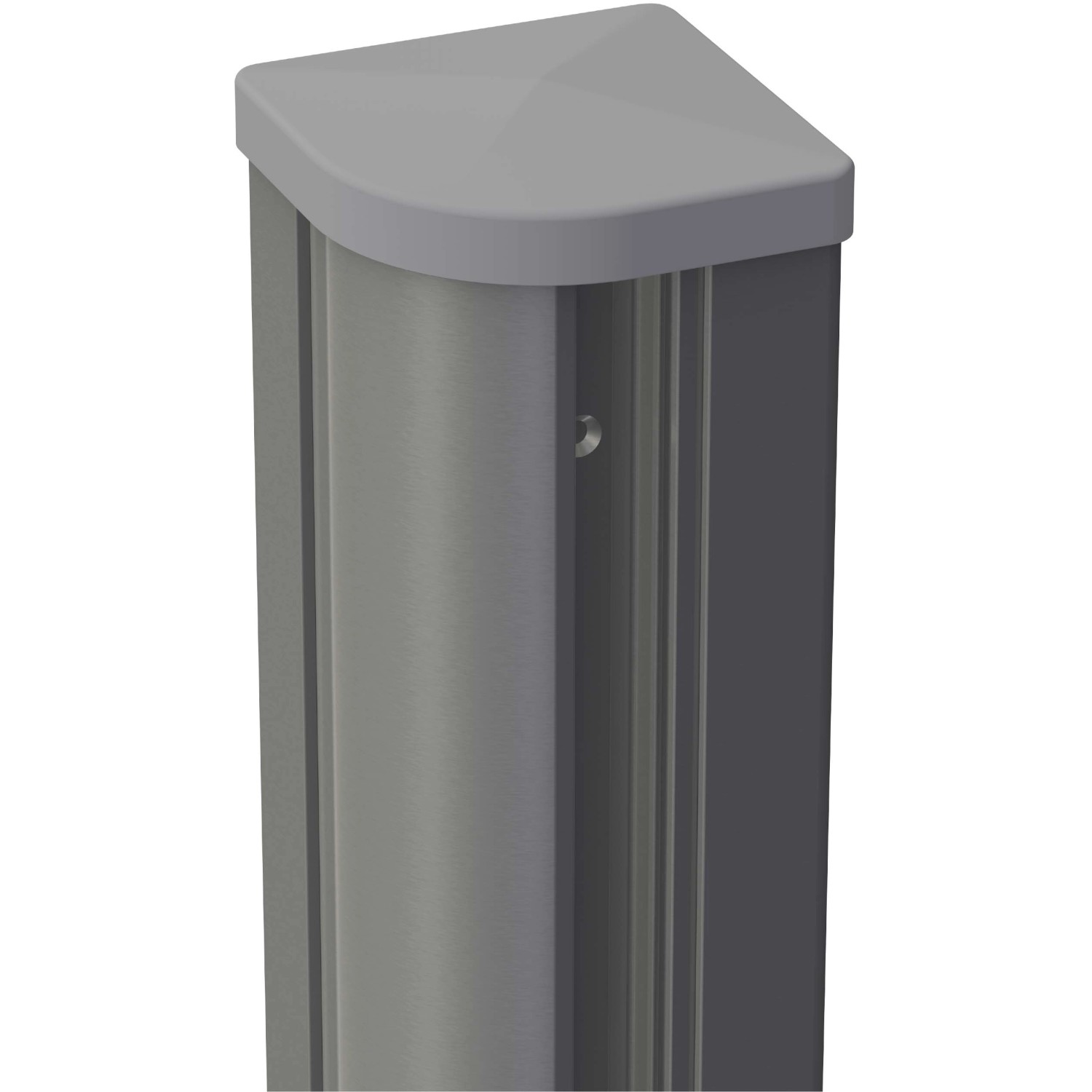 GroJa Variabler Pfosten zum Einbetonieren 9 cm x 9 cm x 240 cm DB701
