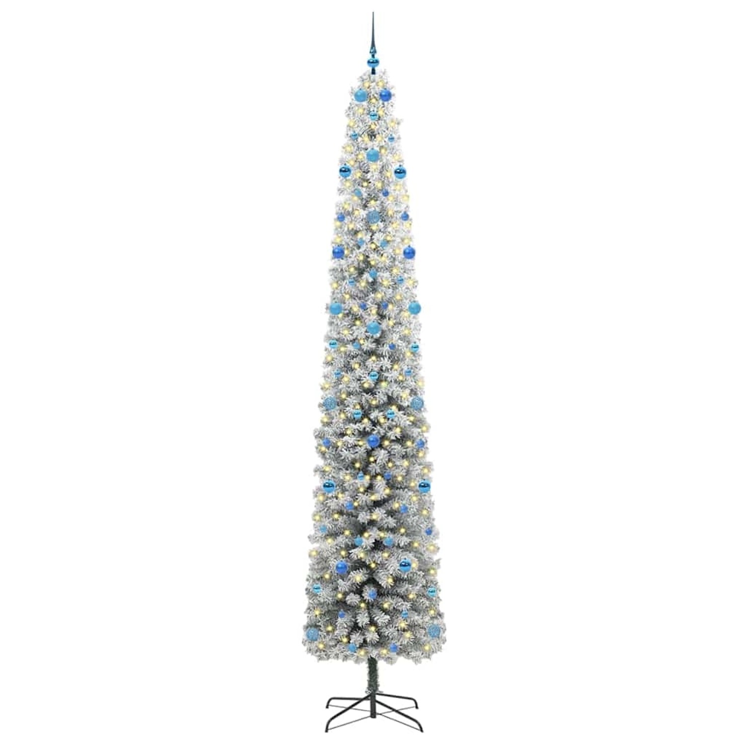 vidaXL Künstlicher Weihnachtsbaum mit 300 LEDs mit Ständer Grün 300 cm 3395069