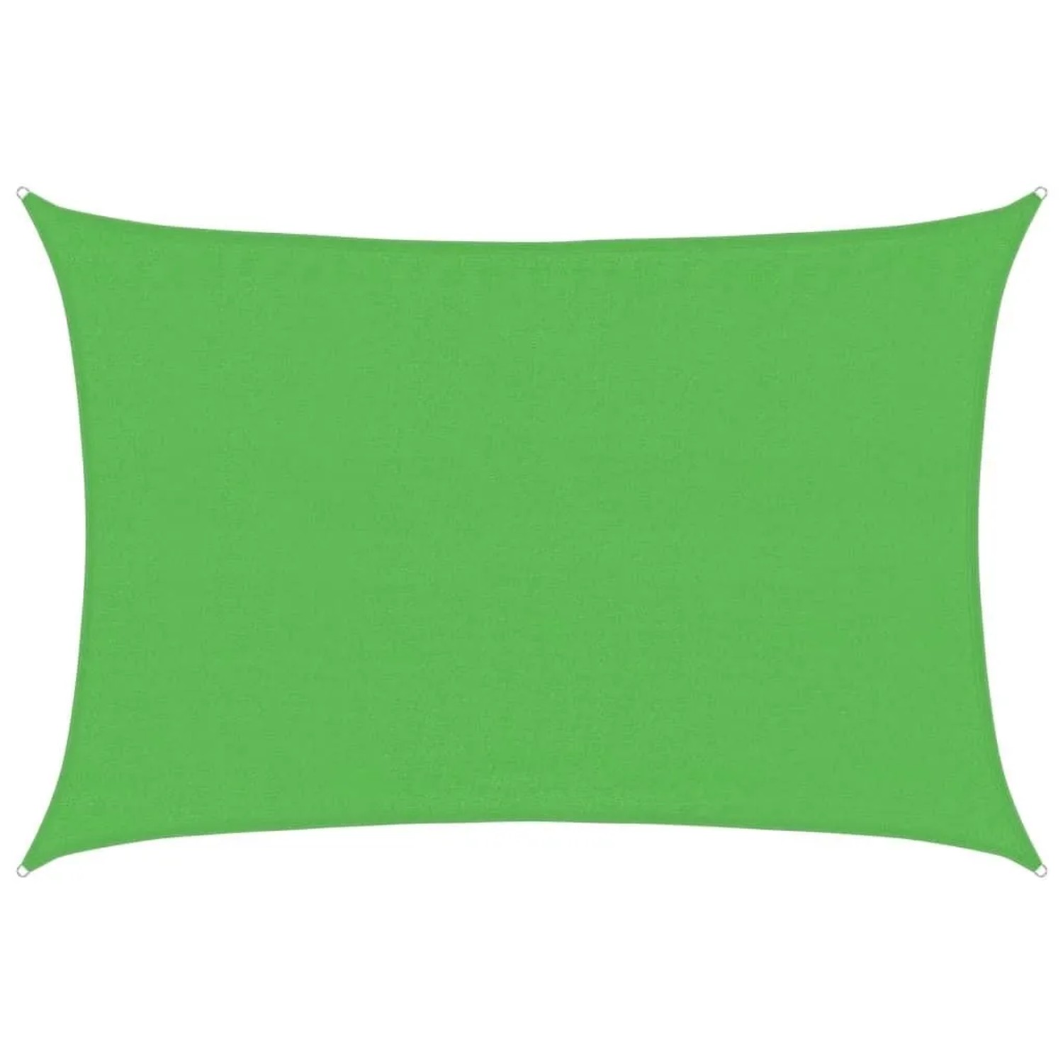 vidaXL Sonnensegel 160 g/m² Hellgrün 3,5x4,5 m HDPE 311296