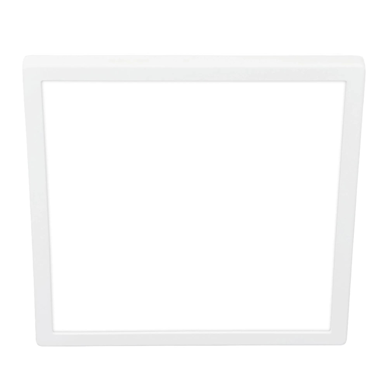 Briloner LED-Bad Deckenleuchte Kada Microwave 29,5 cm x 29,5 cm x 2,8 cm We günstig online kaufen