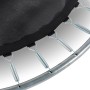 Detailaufnahme: Federn und Rahmen des EXIT Silhouette Trampolin D183cm.