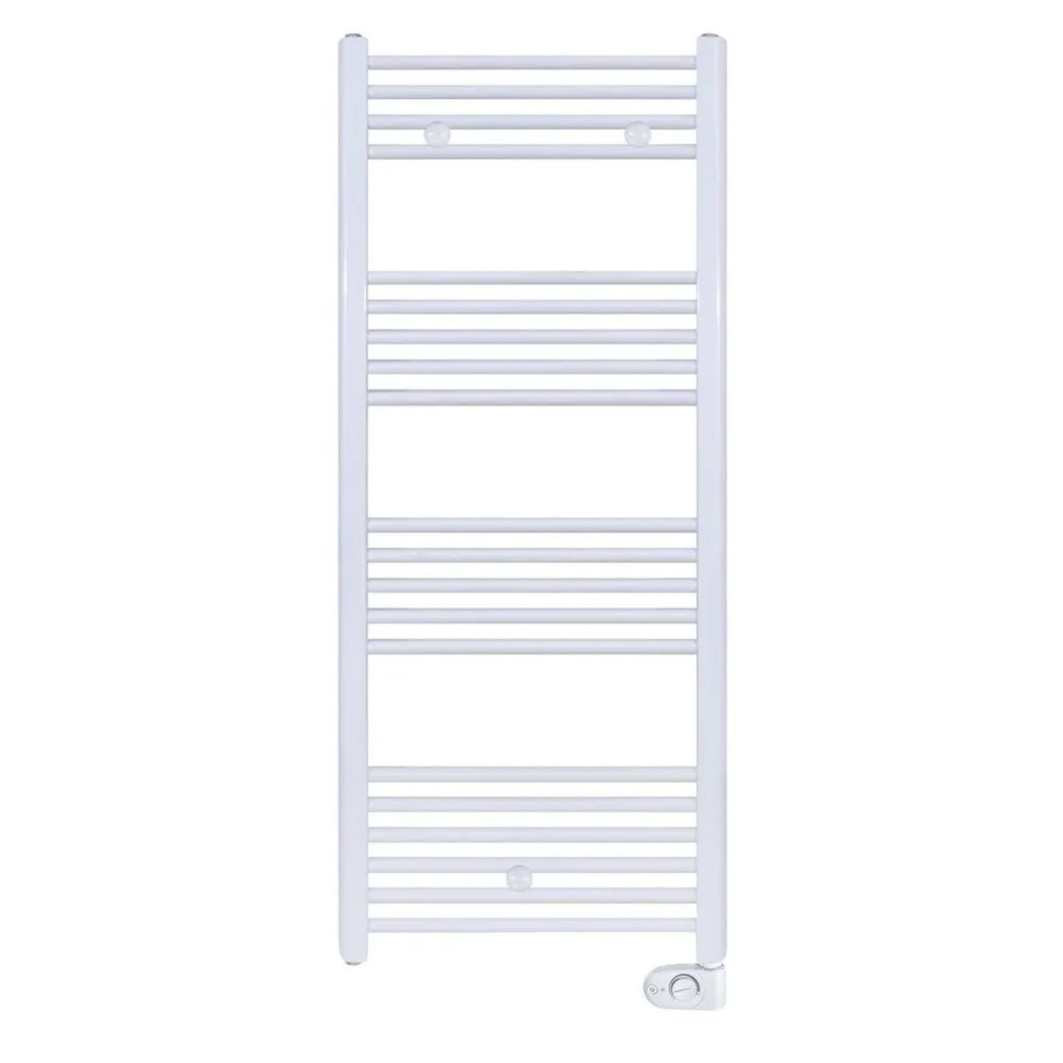 Belrad Elektrischer Badheizkörper mit Thermostat Weiß 1200x500 mm 695 W 230 günstig online kaufen