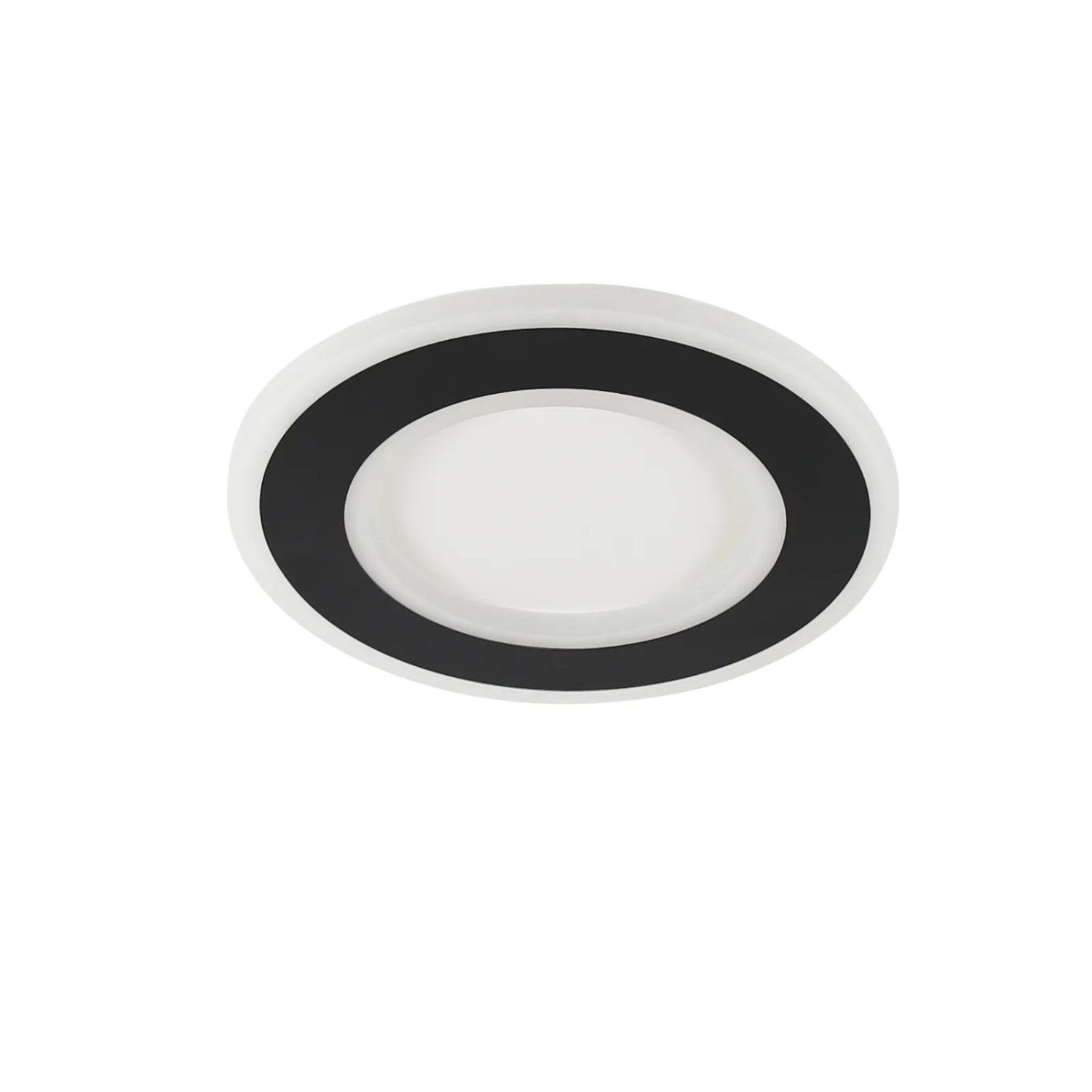 NETTLIFE LED Deckenleuchte aus Metall L24cmSchwarz-3