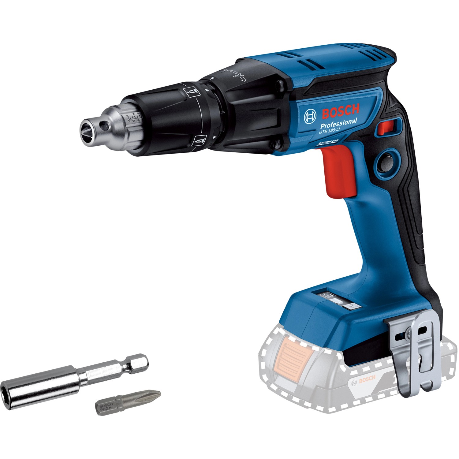 Bosch Professional Akku-Trockenbauschrauber GTB 18V-45 Solo in L-Boxx günstig online kaufen