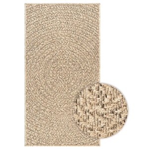 vidaXL Teppich ZIZUR 60x110 cm Jute-Optik Indoor und Outdoor 4006158