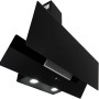 Respekta kopffreie Schräghaube CH-66038-90SAM, 90 cm, Schwarz, mit LED-Beleuchtung.