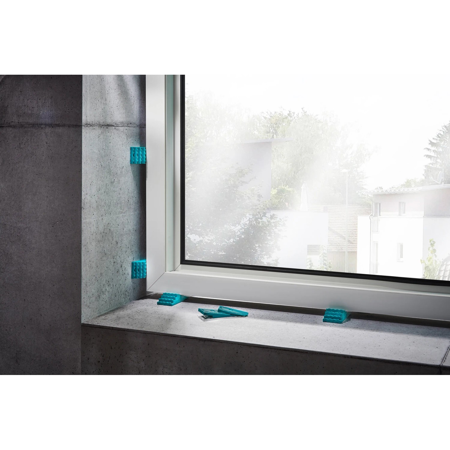 Wolfcraft Universal-Keile (30 Stk.) zur Montage von Fenster und Tür, als Abstandshalter für Laminat & Parkett.