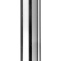 Hettich Tischbein, Ø 30 mm, 250 mm hoch, Edelstahl-Optik, für Möbel.