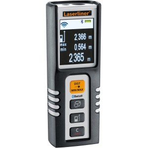 Laserliner DistanceMaster Compact Plus Laser-Entfernungsmesser mit Farbdisplay.
