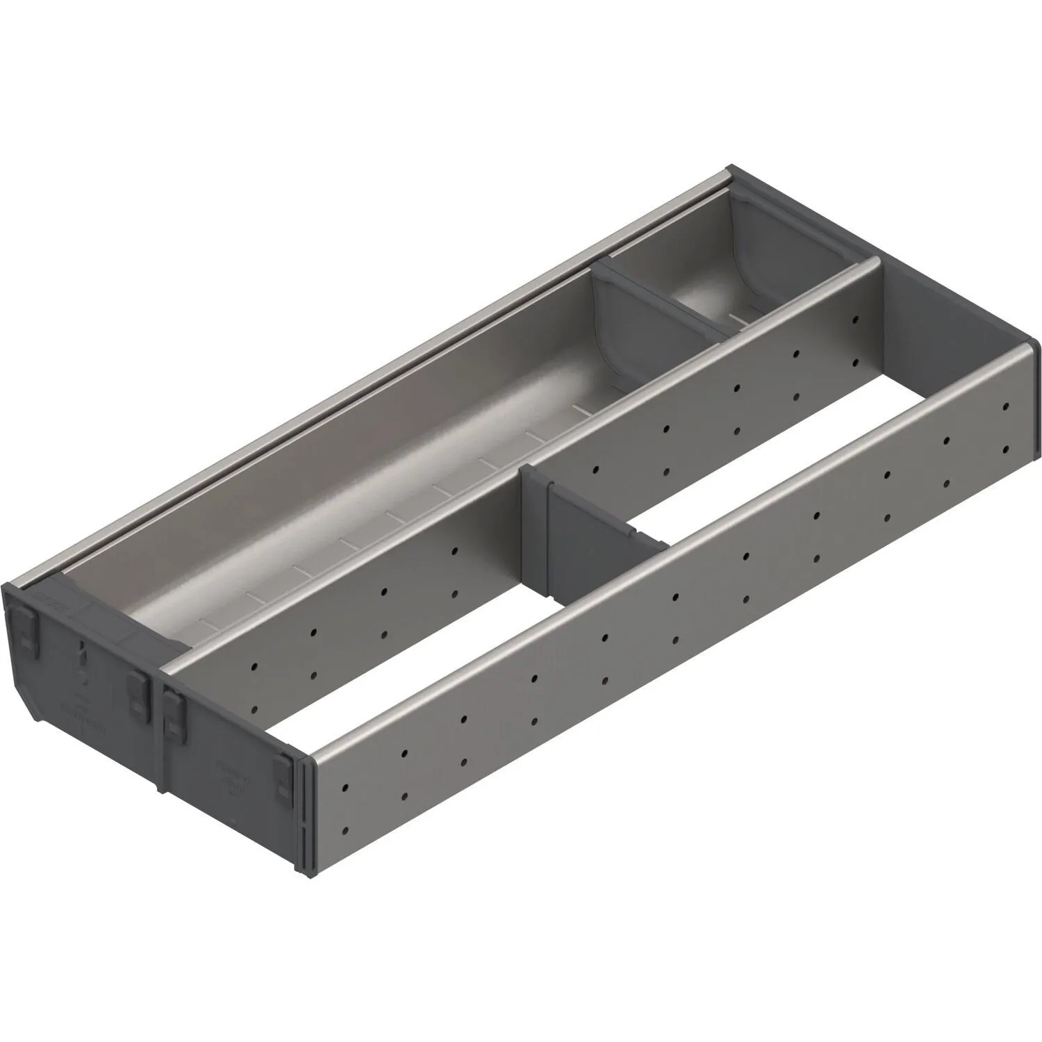 Blum Besteckeinsatz Orga-Line Facheinteilung-Set Zsi.xxxKI2N Nennlänge 500 mm Grau