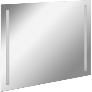 Fackelmann Spiegelelement Linear, 100 cm, mit LED-Beleuchtung für das Badezimmer.