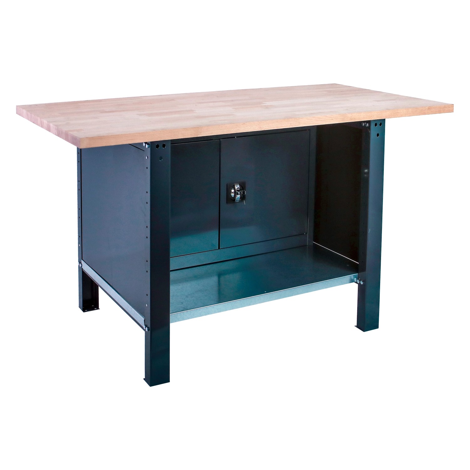 PROREGAL Werkbank BUFFALO WOOD Mit Schrank HxBxT 86,5x150x75cm Traglast 100 günstig online kaufen