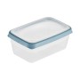 Keeeper Frischhaltedose Franco, 0,6 l, transparent mit blauem Deckel.