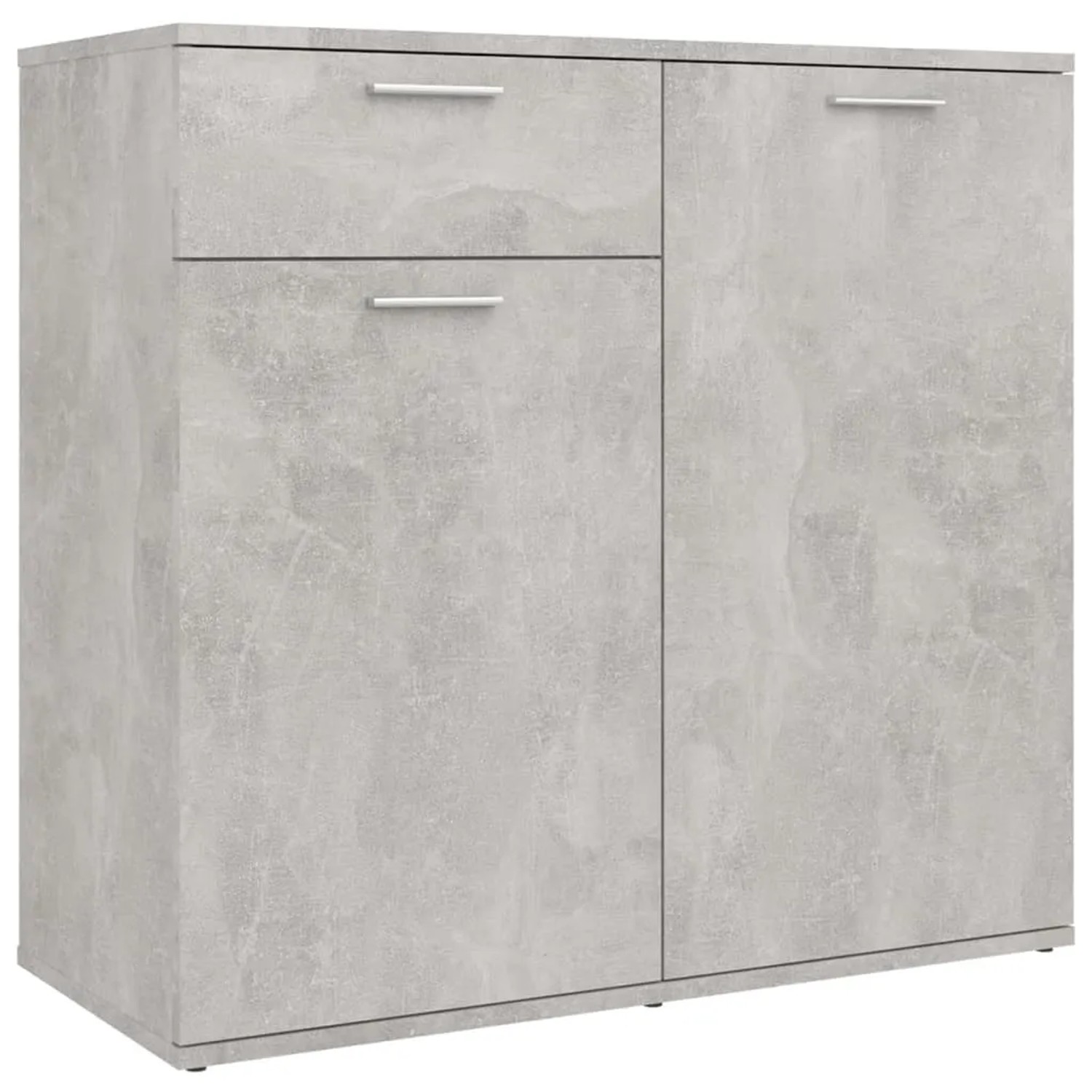 vidaXL Sideboard Betongrau 80x36x75 cm Holzwerkstoff 805774