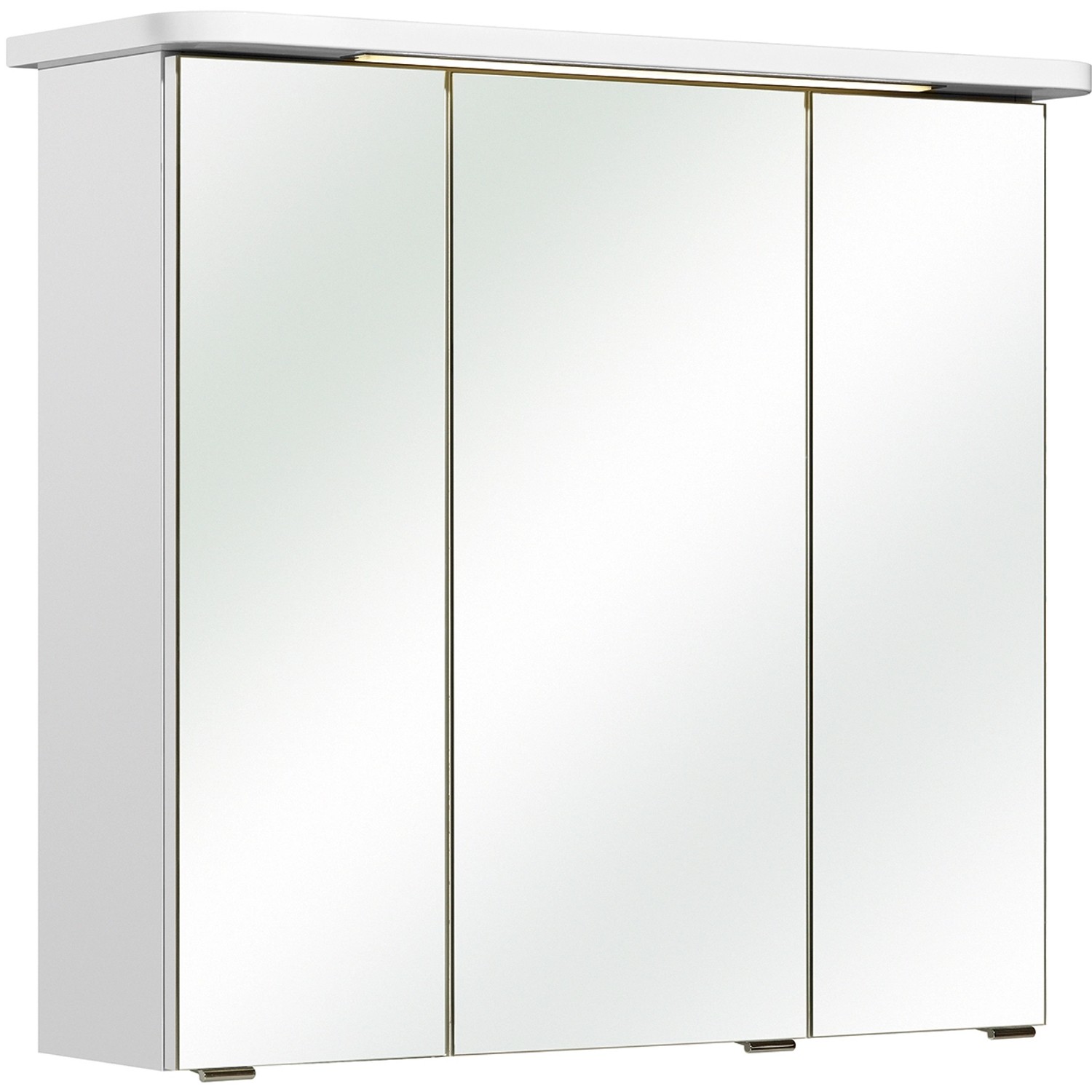 Pelipal Spiegelschrank Einzelartikel Weiß Glänzend 75 cm