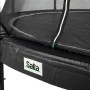 Detailansicht: Schwarzes Salta Premium Gartentrampolin (ø 457 cm) mit Sicherheitsnetz.