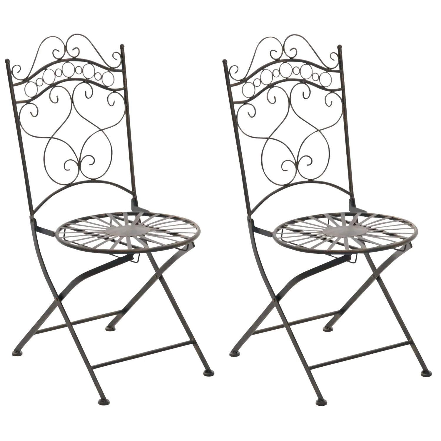 CLP 2er Set Stühle Indra Bronze