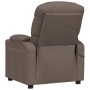 vidaXL Massagesessel Elektrisch Taupe Stoff 3143511_5