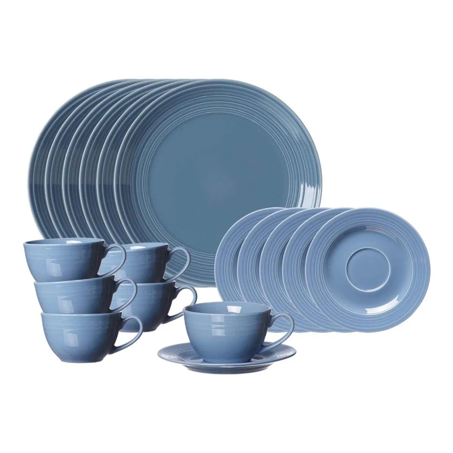 Ritzenhoff & Breker Levi Kaffeeservice 18-teilig Blau