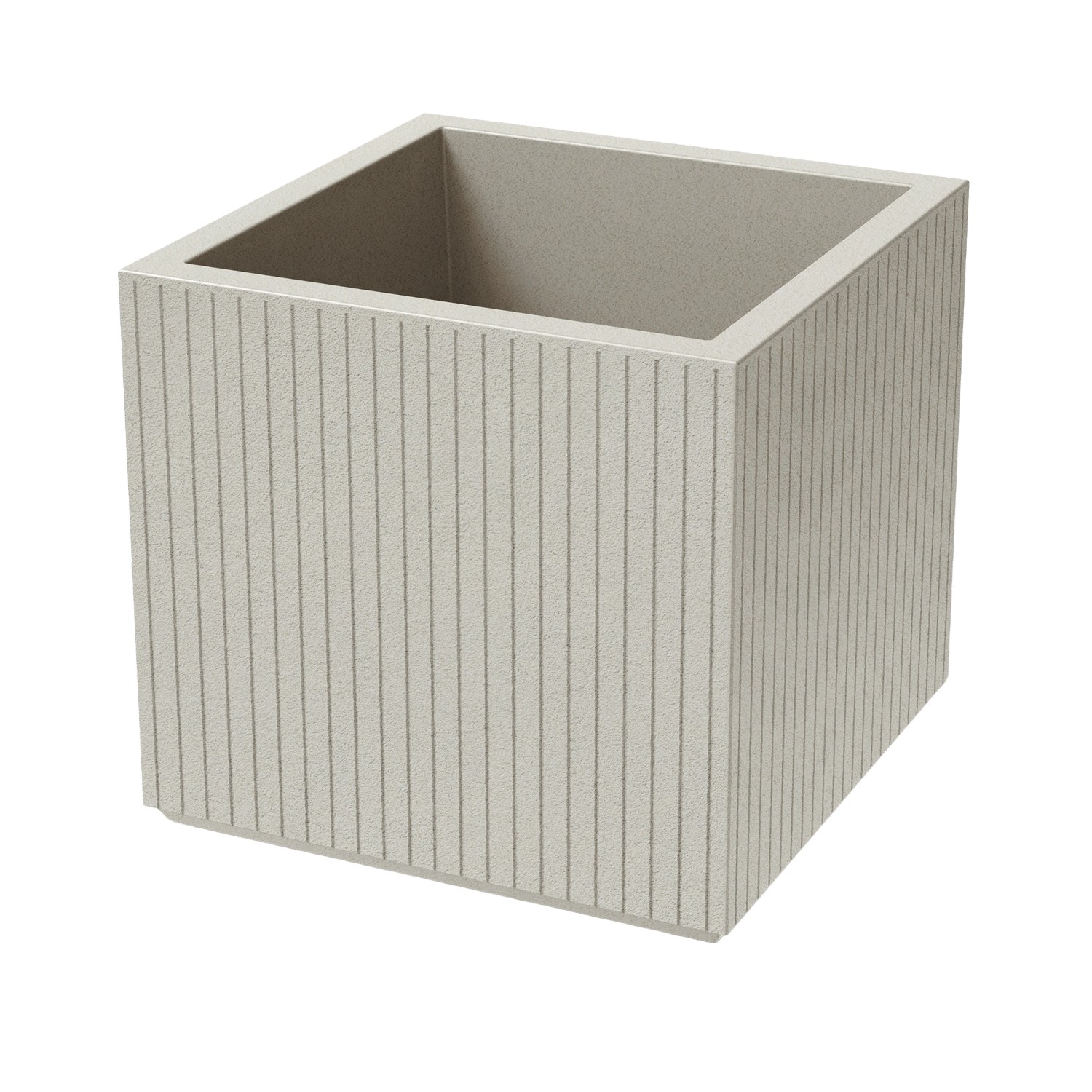 Prosperplast Blumentopf Coro Square 44 cm x 48 cm x 48 cm Sand