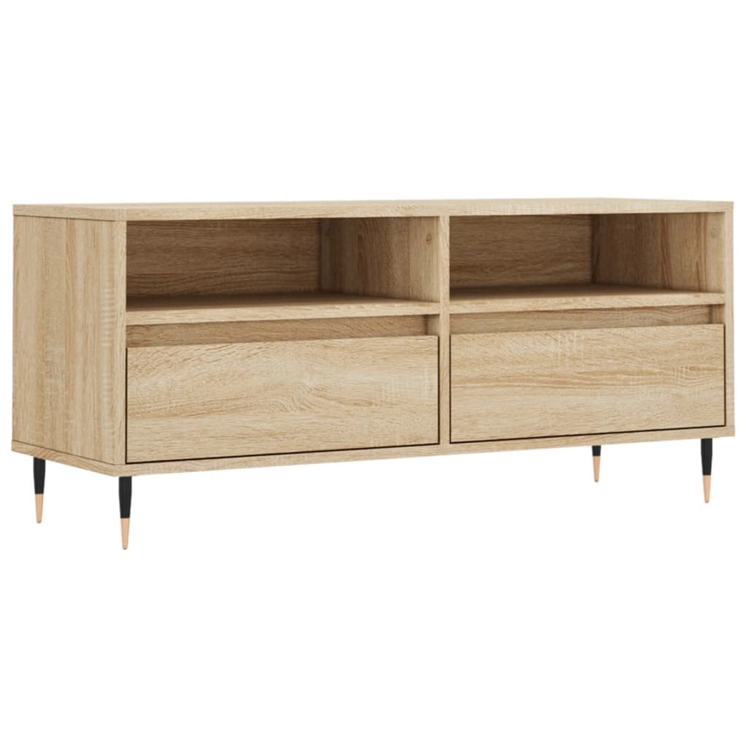vidaXL TV-Schrank Sonoma-Eiche 100x34,5x44,5 cm Holzwerkstoff 831231 günstig online kaufen