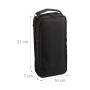 Relaxdays Boule-Kugeln 8er Set Stahl Schwarz mit Tragetasche Abstandsmesser ø 7,2 cm 6,1 kg_4