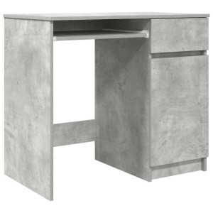 vidaXL Schreibtisch Betongrau 86x49x76 cm Holzwerkstoff 861826