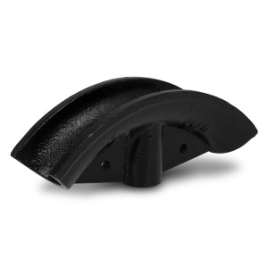 EBERTH Druckstück 1-1/2 Zoll für Rohrbiegemaschine, Gusseisen, schwarz.