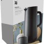 WMF Impulse Isolierkanne 1,0l schwarz auf Verpackung. Moderne Thermoskanne für Kaffee oder Tee, mit Griff.