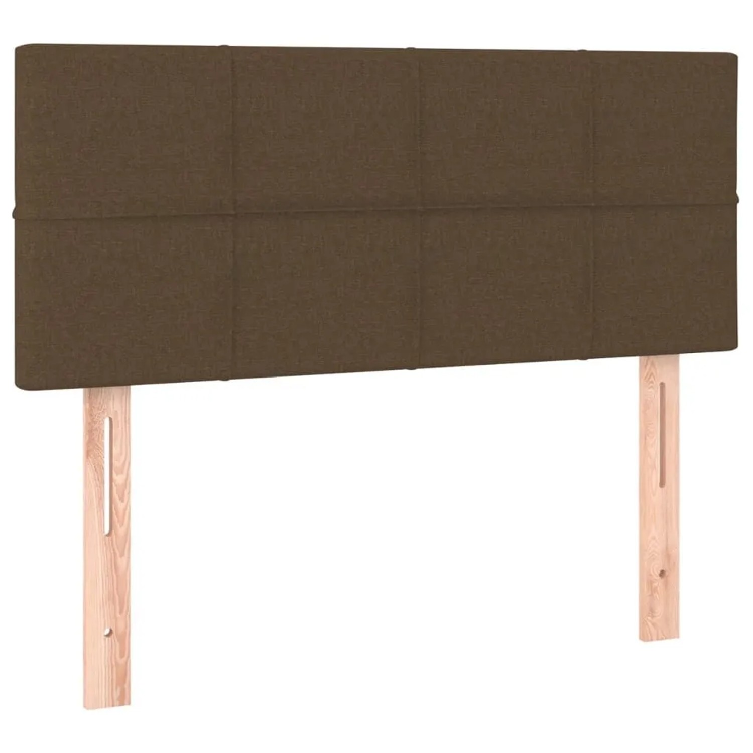 vidaXL Kopfteil Dunkelbraun 90x5x78/88 cm Stoff 346021