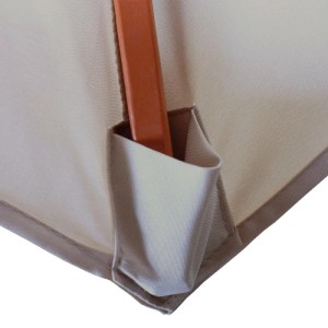 MCW Sonnenschirm  Lissabon Ø 3m Creme