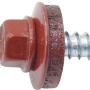 Blechschrauben Sechskantkopf DIN 7504K Ø 4,8 mm x 35 mm Stahl 100 Stück