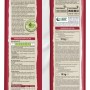 Verpackung Compo Bio-Rasendünger Unkraut & Moos Nein Danke! 10kg, Rückseite mit Anwendungs- und Inhaltsangaben.