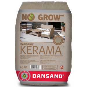 Dansand Kerama Fugensand, naturfarben, 15 kg Sack. Unkrauthemmend für Fugen von 3-10 mm Breite.