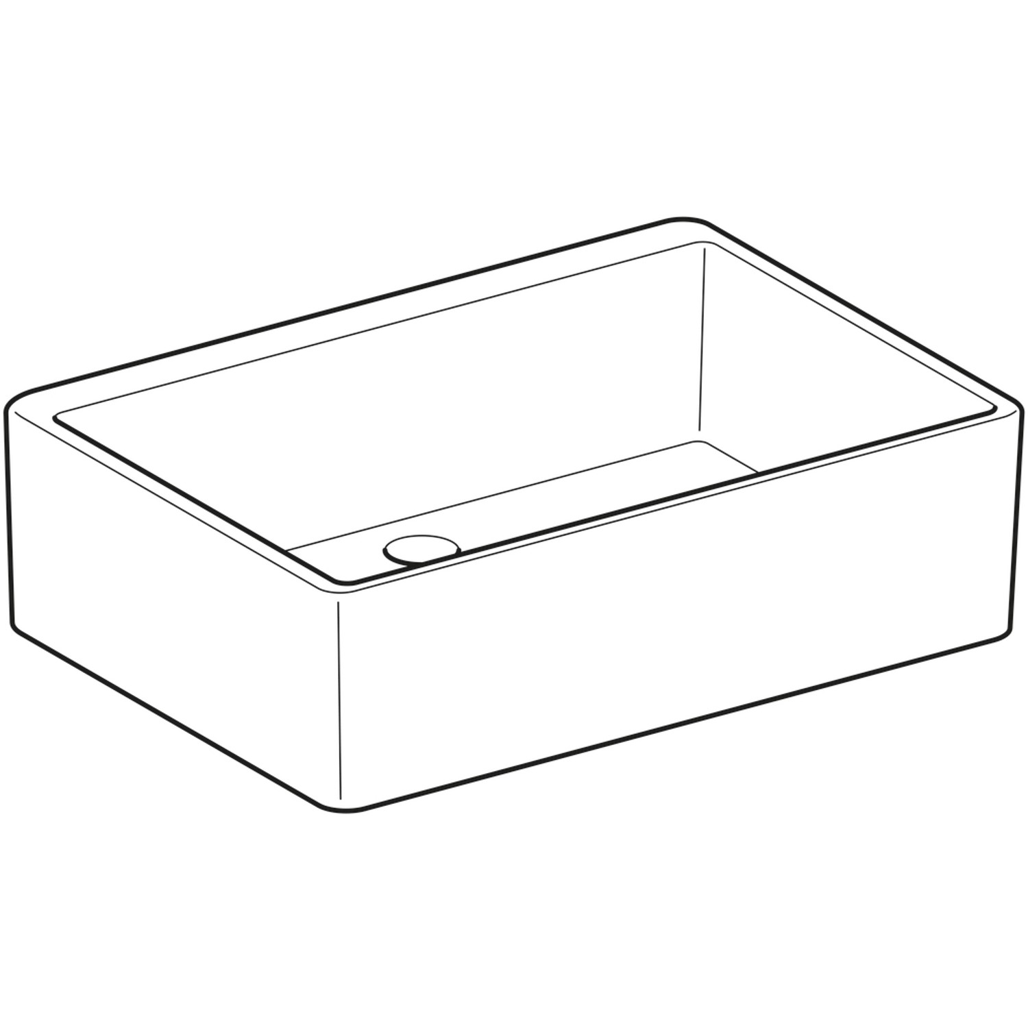 Geberit Mehrzweckbecken Publica 70 cm Weiß kaufen bei OBI