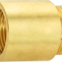 Hahnverlängerung aus Messing, 24,1 mm x 26,4 mm, zur Verlängerung von Armaturenanschlüssen.