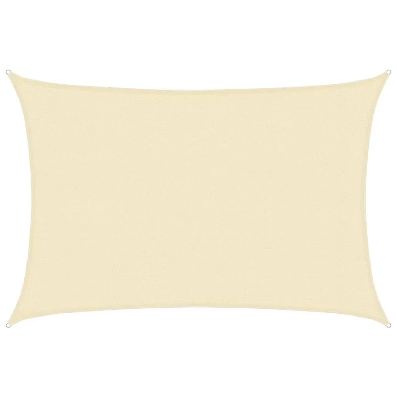 Furnicato Sonnensegel 160 G M² Creme 3x5 M Hdpe