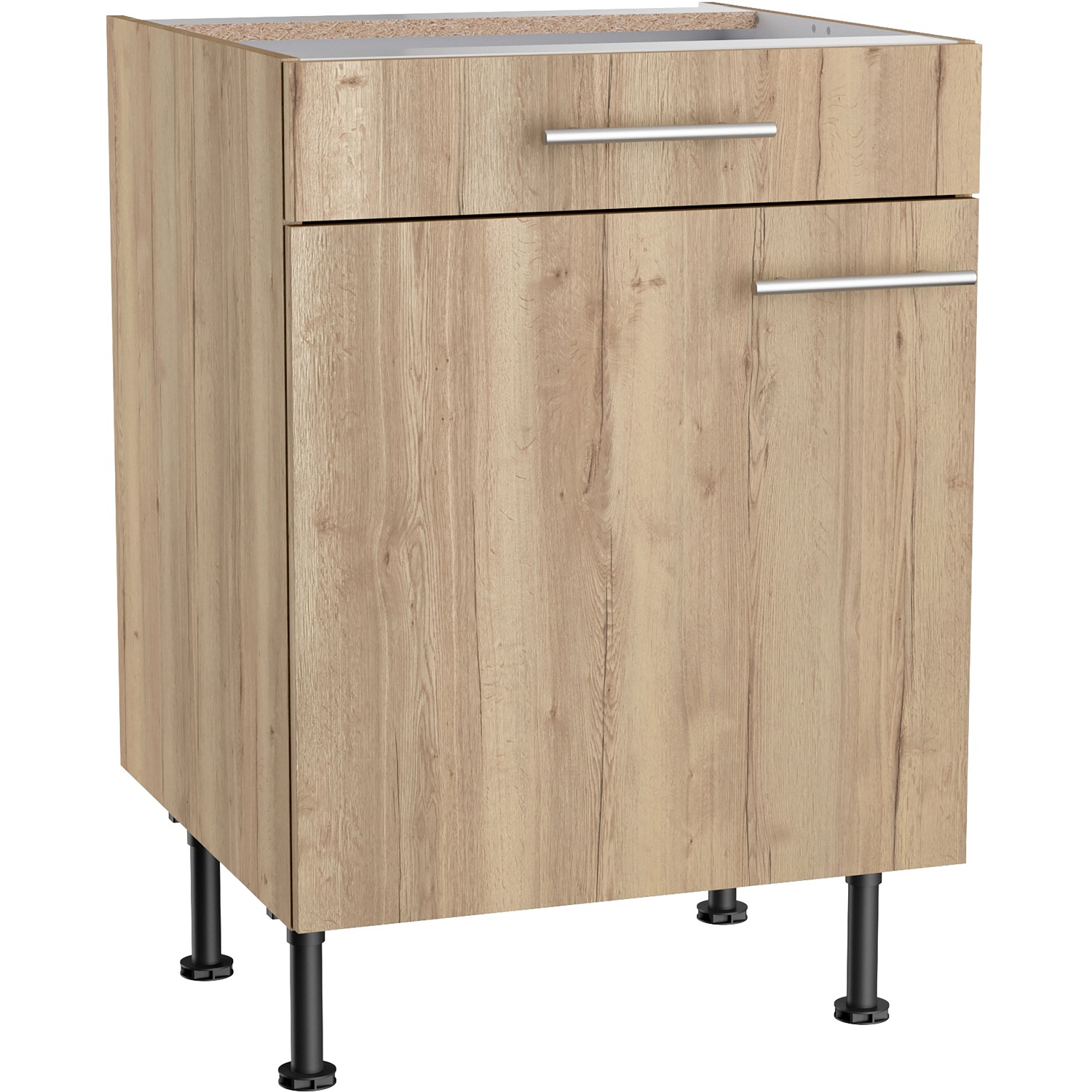 Optifit Unterschrank Erik290 60 cm x 87 cm x 58,4 cm Wildeiche günstig online kaufen