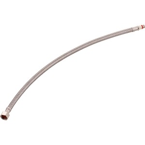 Flexibler Armaturen-Verbindungsschlauch, 500 mm lang, mit G 3/8 und M10 Anschluss.