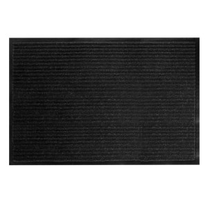 Lex Schmutzfangmatte Türmatte Fußabtreter Fußmatte Schmutzmatte Teppich 60x90 cm Schwarz